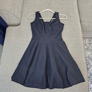 Lulu's Home Before Daylight Black Elegant Casual Sleeveless Dress Size Small